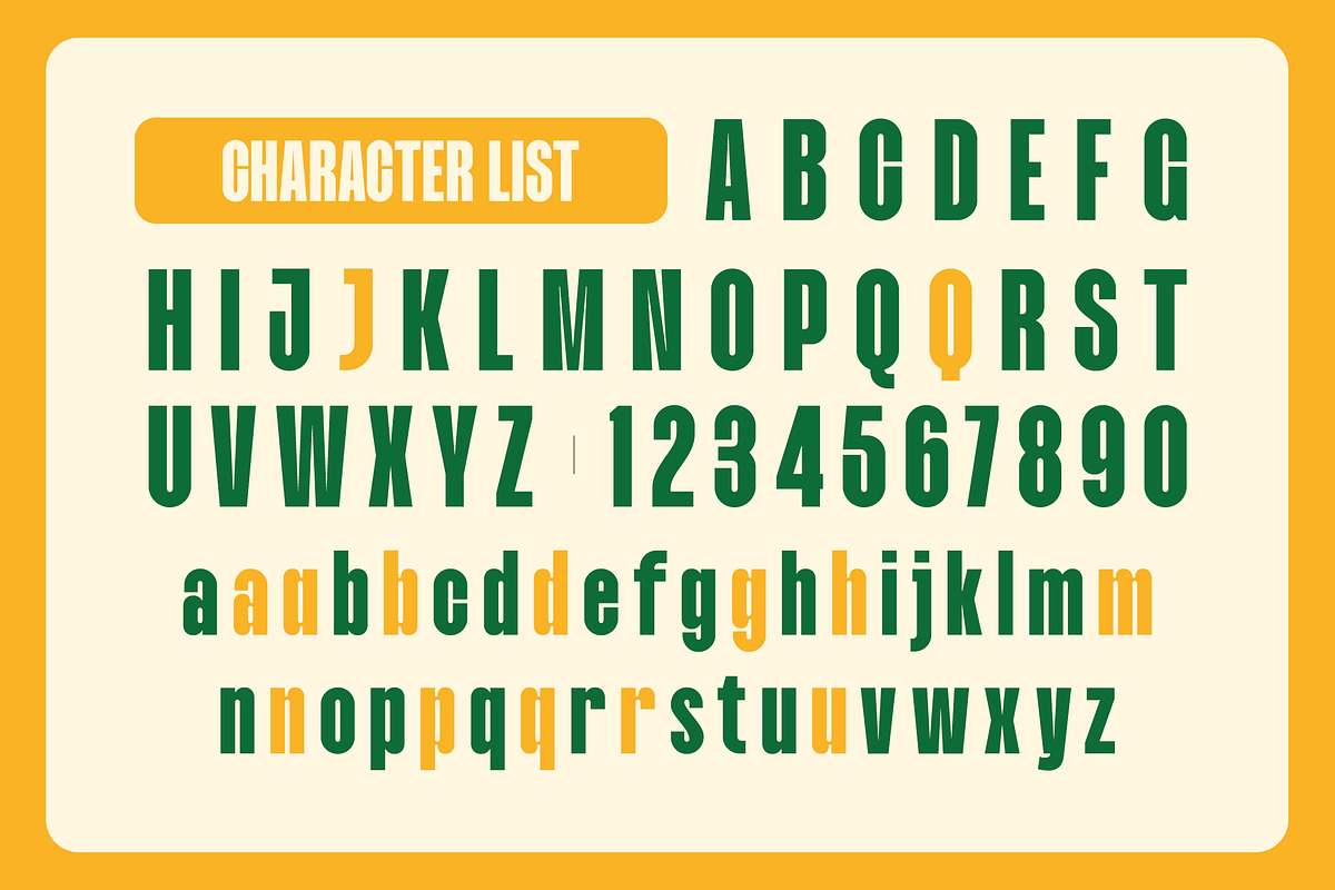 Kanuraga - Condensed Sans Font, a Sans Serif Font by Typia Nesia (Photo 2 of 12)
