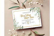 Minimalist 5x7 Card Mockup Bundle, an Invitation Template by DaisyStudio (Thumbnail 5 of 13)
