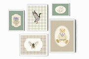 Animals Nursery Wall Art Prints, a Background Graphic by whiteheartdesign (Thumbnail 17 of 17)