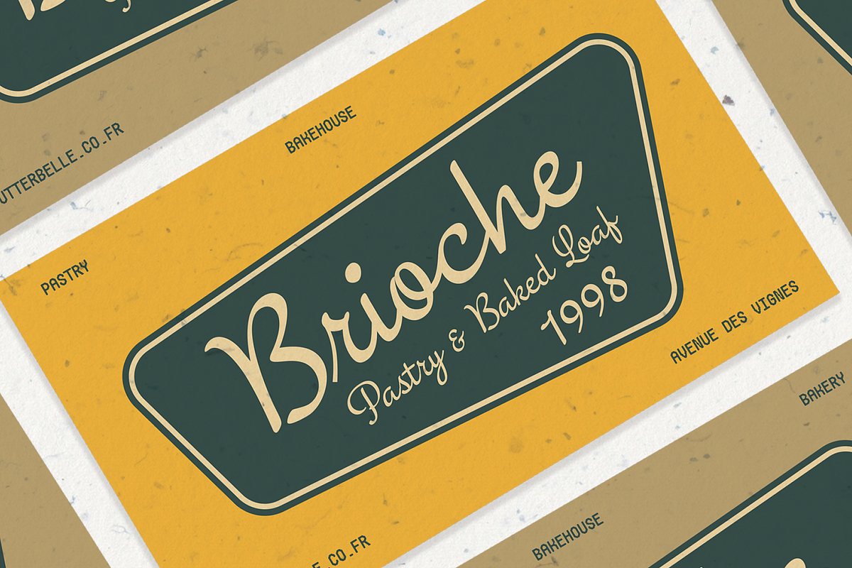 GW Brigelle, a Font by Goodwheel Studio (Photo 3 of 9)