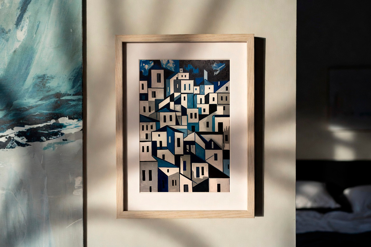 Cubism Collection.Printable Wall Art, a Decorative Illustration by O m N i  Studio (Photo 10 of 17)