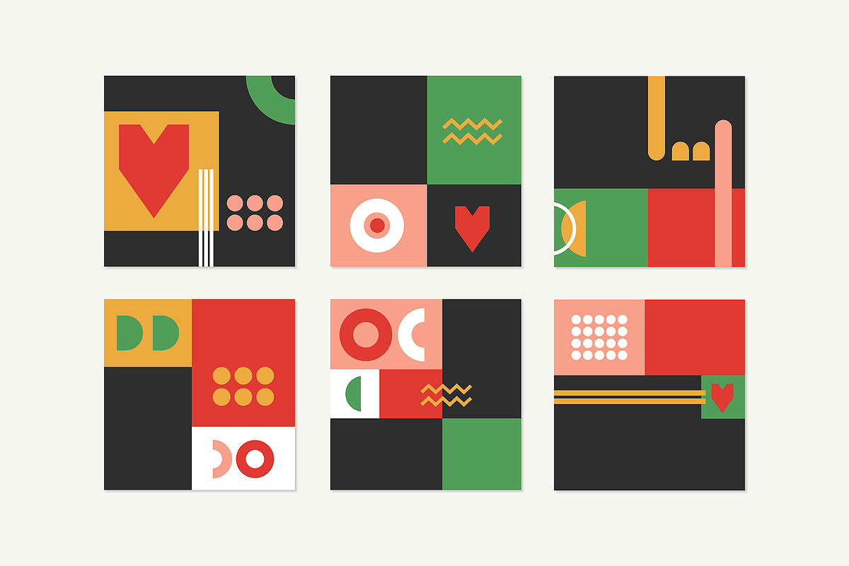 SIMPLICITY-abstract geometric shapes, a Brochure Template by Ninos Mandala (Photo 2 of 2)