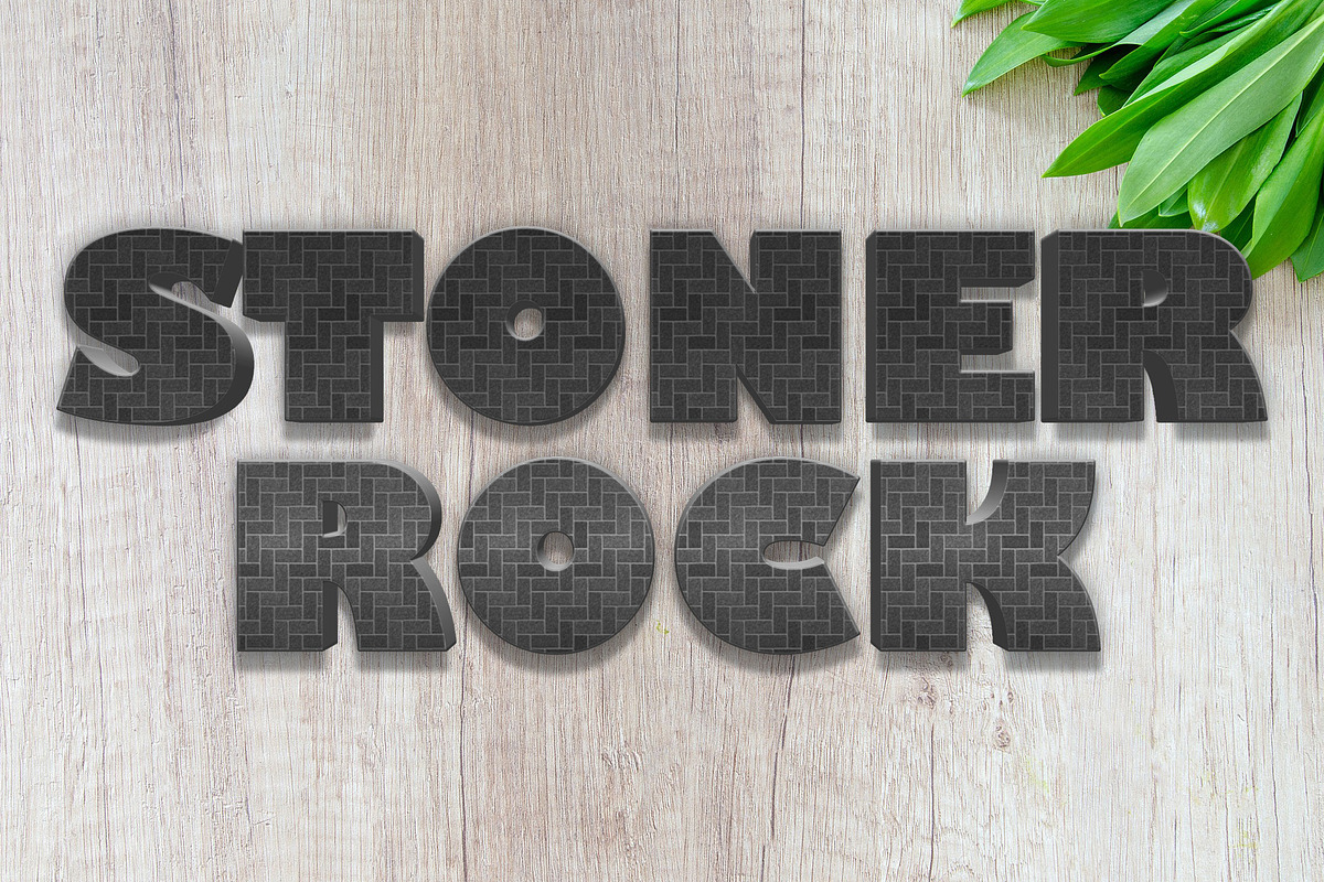 10 Stone & Rock Text Effect, a Layer Style Add-On by Anomali Creatype (Photo 2 of 10)