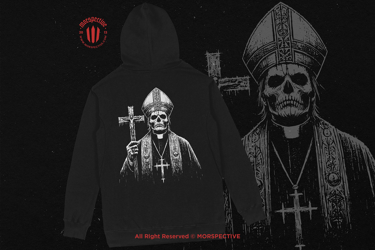 10 Bundle Dark Art Priest Devil, an Illustration by Morspective (Photo 4 of 7)