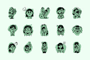 Animated Reaction Doodle Icon, an Outline Icon by Vectors Market (Thumbnail 2 of 4)