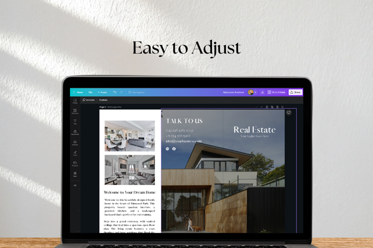 Real Estate Trifold Brochure | Canva, a Brochure Template by The Social Stuff (Photo 8 of 8)