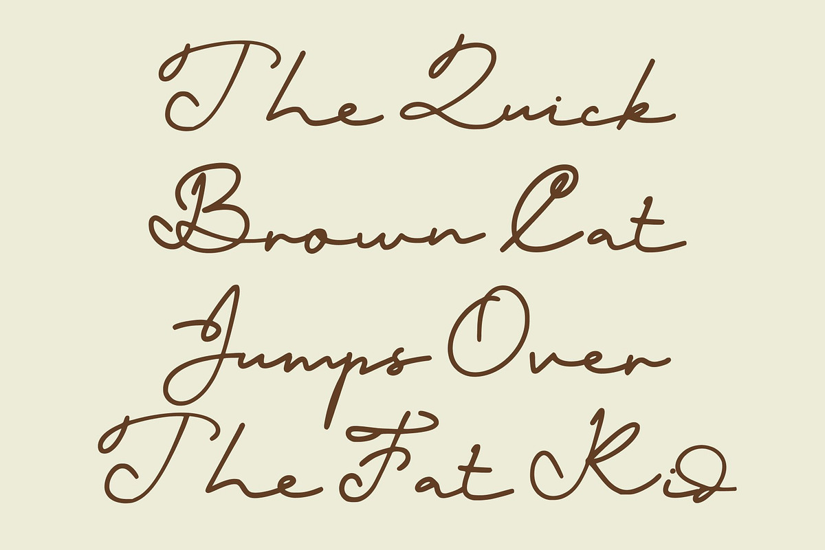 CS Salvia – Signature Font, a Script Font by Craft Supply Co. (Photo 2 of 8)