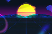 Outrun Forever – 2 in 1 Font Pack, a Sans Serif Font by Ckybe's Corner (Thumbnail 9 of 13)