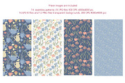 Herbal tea clipart and patterns, a Pattern Graphic by Anna Druzhkova (Thumbnail 7 of 15)