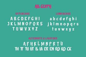 Broleh - Movie Display Font