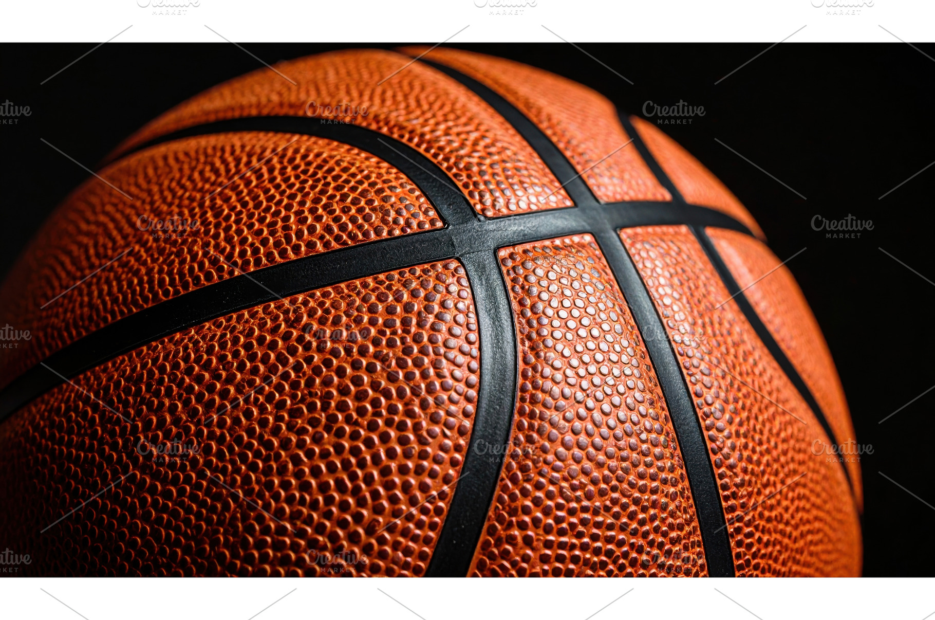Close-up of a basketball under, a Sports & Recreation Photo by Igor Tichonow