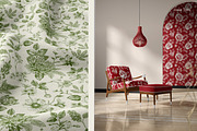 Modern Floral Toile de Jouy Patterns, a Pattern Graphic by AnnArt (Thumbnail 7 of 13)