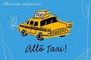 Allô Taxi!, an Object Illustration by Twisted Tail