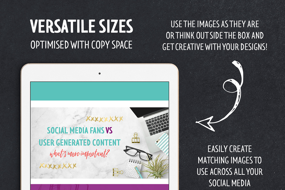 Feminine & Neutral Bundle Vol 1, a Social Media Template by Garlic Friday Design (Photo 3 of 6)