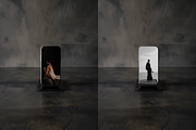 Mockup Bundle | Rich & Moody Vibes, a Device Mockup by The Ethical Agency (Thumbnail 2 of 8)