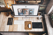 Workspace Mockup Set 2, a Mac Mockup by Best Pixels™ (Thumbnail 7 of 8)