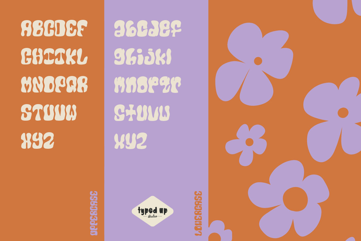 Ashbury | Retro Display Font, a Font by Typed Up Studio (Photo 3 of 11)
