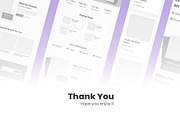 Radio Station Wireframe Website, a Wireframe Template by INSPR STD (Thumbnail 6 of 6)