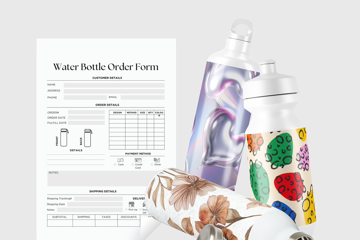 Small Business Order Forms Bundle preview 5