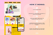 Bold Preppy Canva Website Template, a Landing Page Template by BLDGtheBoutique (Thumbnail 7 of 9)