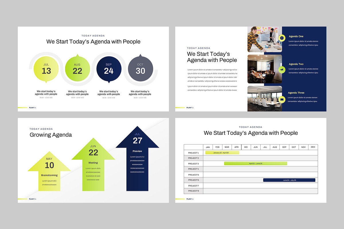 PLANFUL - Agenda Planner Slides, a Presentation Template by rgbryand (Photo 5 of 9)