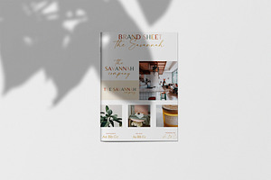 The Savannah Brand Kit For Canva