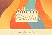 Pattern Brushes for Procreate, a Brush Add-On by Kiap (Thumbnail 1 of 8)