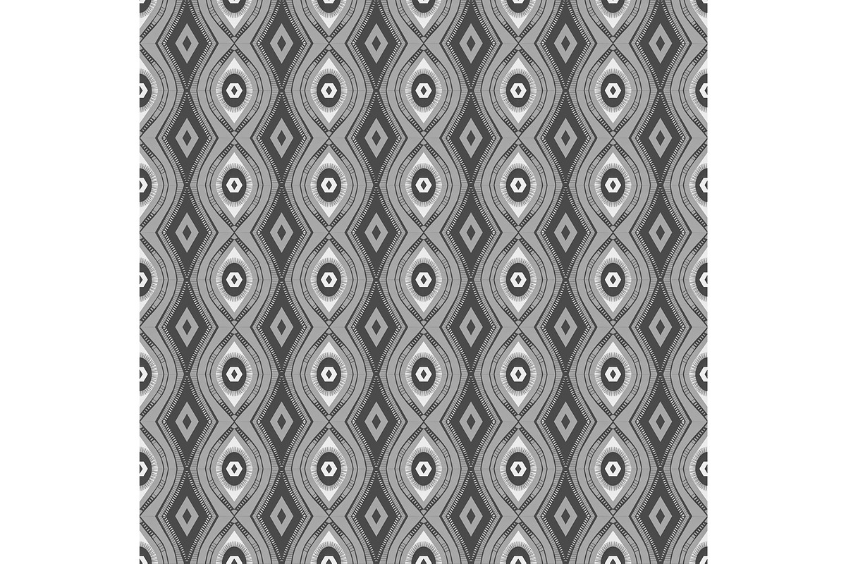 Boho Geo Seamless Pattern, a Pattern Graphic by Sharon Schwalbe (Photo 3 of 4)