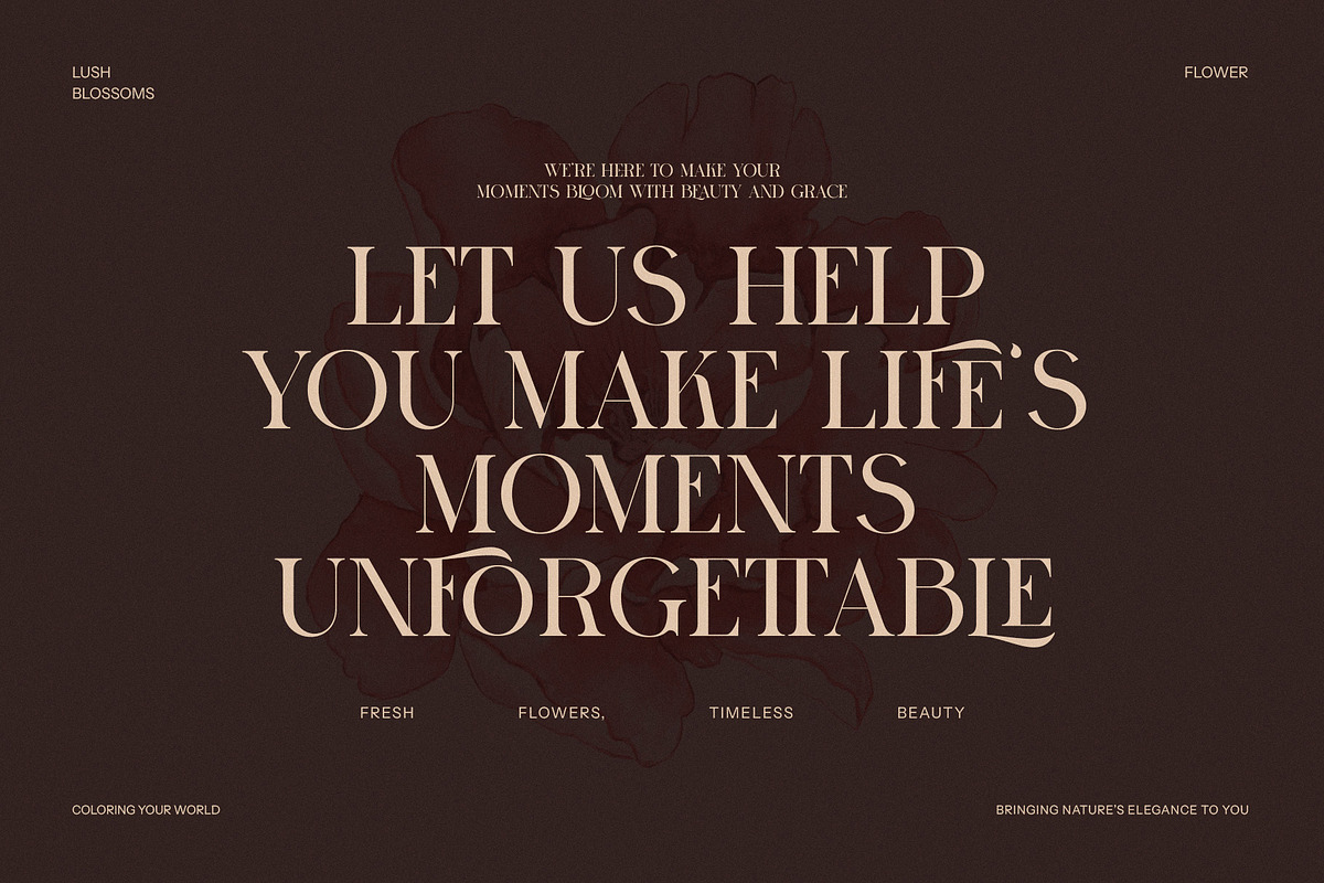 Leronns Elegant Serif Font, a Serif Font by Graphicxell (Photo 3 of 8)