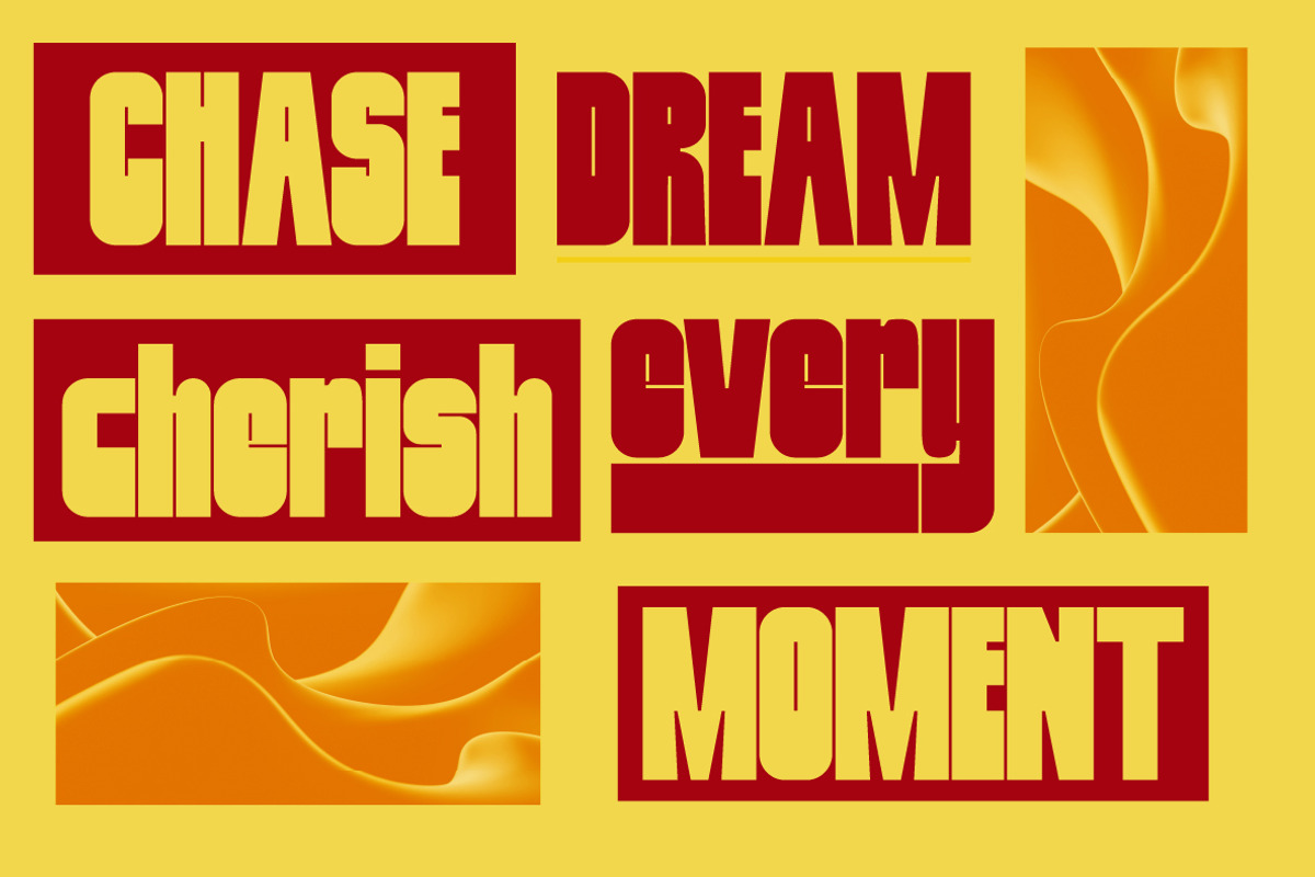 Bozilla - Bold Condensed, a Sans Serif Font by Nian Keun Studio (Photo 3 of 12)