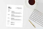 Minimalist Resume Template, a Resume Template by StudioSage (Thumbnail 2 of 4)