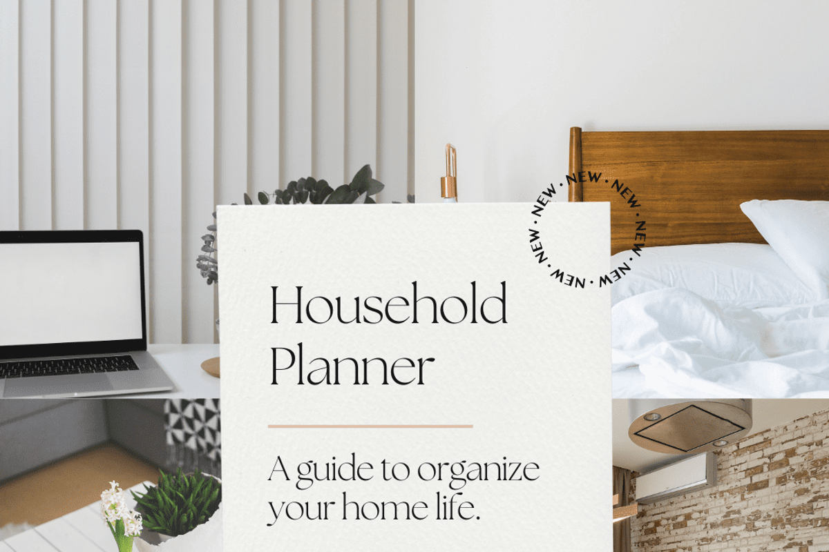 Household Planner, a Stationery Template by Brand Your Biz Co. (Photo 9 of 11)