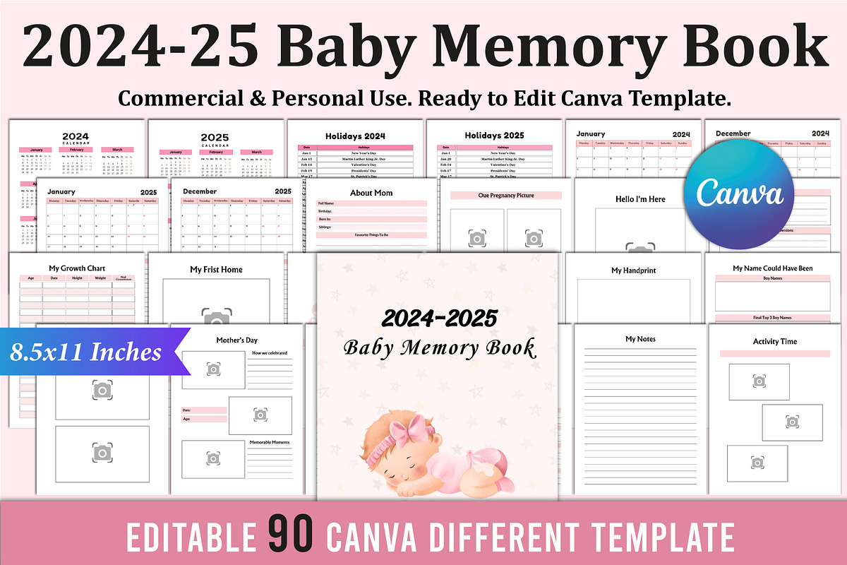 60 Canva KDP Interior, a Stationery Template by Shumaya (Photo 3 of 7)