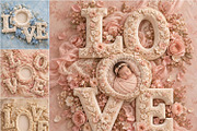 22 Newborn LOVE Digital Backdrops, a Background Graphic by Walllow Creatives (Thumbnail 1 of 3)