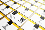 Creative Yellow Business Card, a Business Card Template by bouncy (Thumbnail 2 of 4)