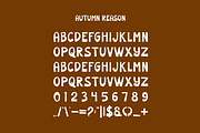 Autumn Reason - Tropical Font, a Sans Serif Font by Iqsiart Studio (Thumbnail 5 of 6)