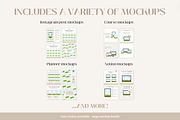Digital product mockup bundle Canva, a Templates & Theme by Cate Creates (Thumbnail 4 of 7)