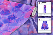 Flowing Fluidity: Set of Patterns, a Decorative Illustration by EireenBel (Thumbnail 3 of 13)