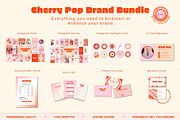Cherry Branding Starter Kit, a Branding & Logo Template by Hell Yeah Designs (Thumbnail 5 of 16)