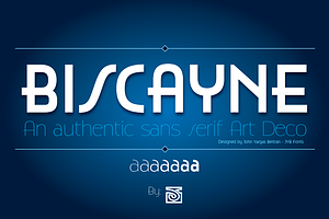 Biscayne Font Family