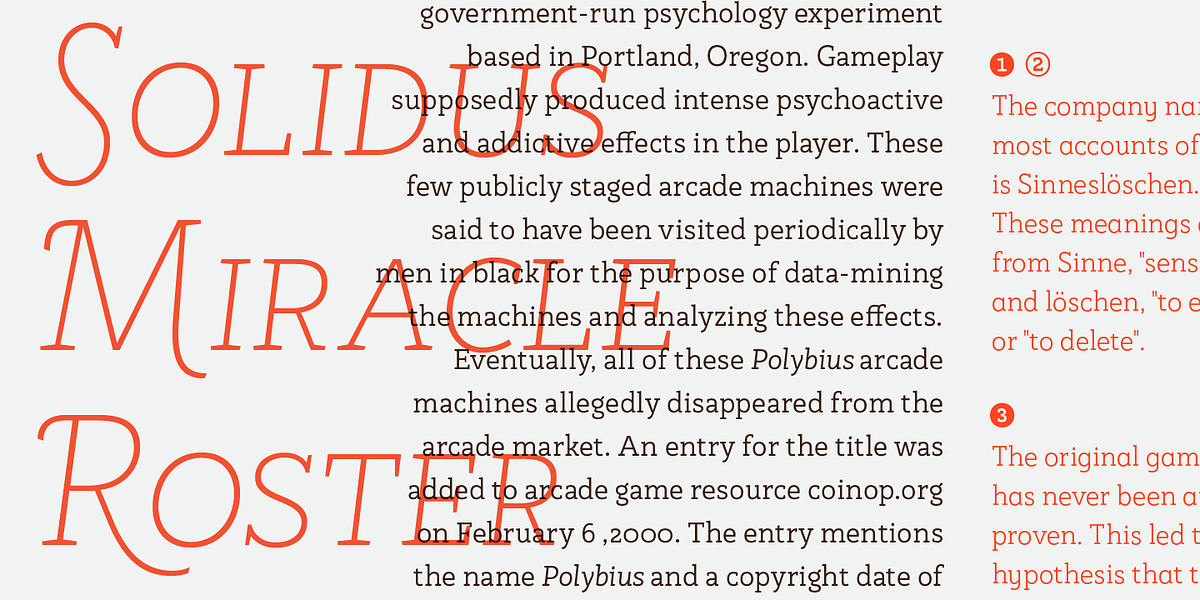 Rogliano Pro, a Slab Serif Font by Untype (Photo 19 of 26)