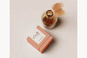 Amber Glass Candle Mockup, a Product Mockup by mockupocka (Thumbnail 9 of 15)