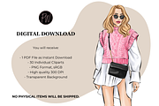 Fashion girls 53 clipart png, a Person Illustration by Parinaz Wadia Design (Thumbnail 8 of 9)