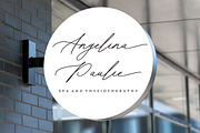 Bristhony, a Script Font by Queenopstudio (Thumbnail 8 of 12)