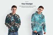 8 Men Hoodie Mockups, a Hoody Mockup by Grow Design Craft Studio (Thumbnail 3 of 7)