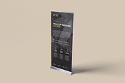 Roll Up Banner Mockup, an Advertising Mockup by xavier_studio (Thumbnail 3 of 5)