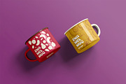 Enamel Mug Mock-up, a Cups & Container Mockup by Se٧enStudio (Thumbnail 6 of 13)
