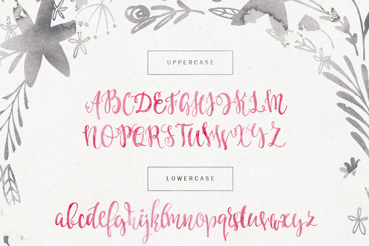 Caricia - handdrawn font, a Script Font by Favete Art (Photo 4 of 8)