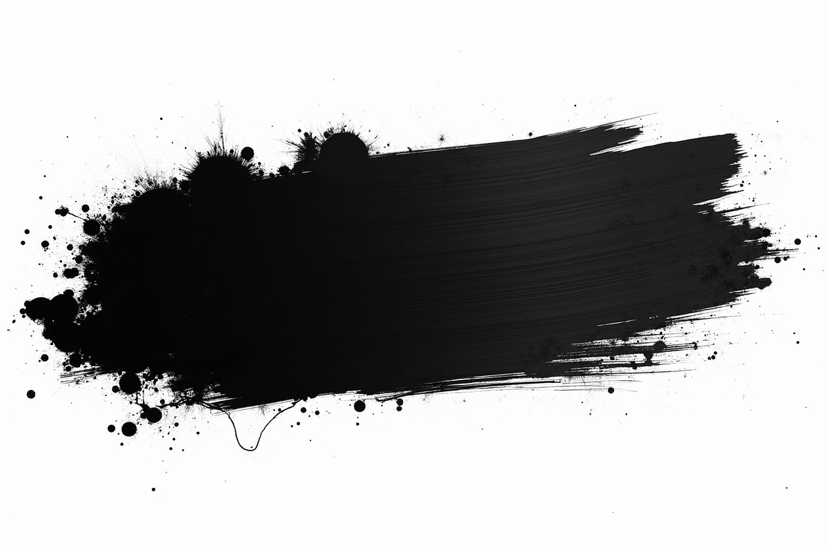 Black Brush Stroke Bundle, an Illustration by Gaye Art (Photo 16 of 21)