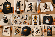 Cute Sport Halloween Clipart Bundle, an Object Graphic by Daisy Design (Thumbnail 7 of 9)